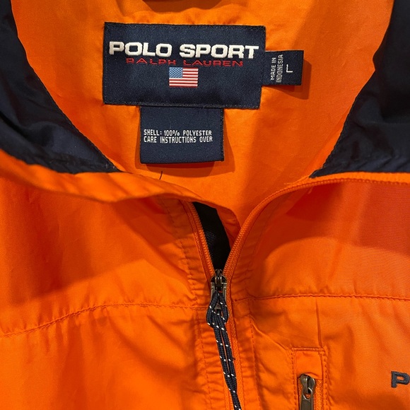 Vintage 90s Polo Ralph Lauren Polo Sport Windbreaker - Picture 6 of 6